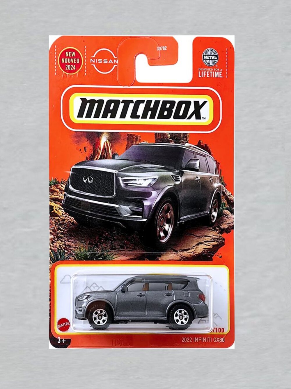 Matchbox 2022 Infinity QX80 GREY